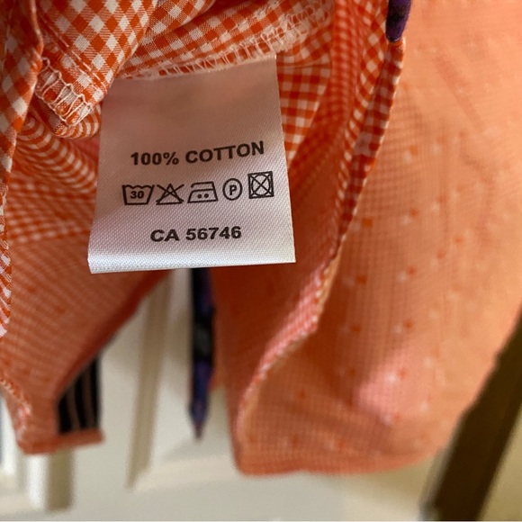 NEW Au Noir Black Label Men's Button Down Shirt Size 3
Medium Orange Plaid - Picture 11 of 12